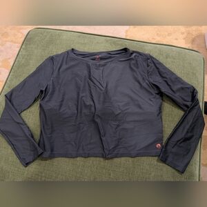 Honey Mark Women's Long Sleeve Rash guard Size 2XL Black